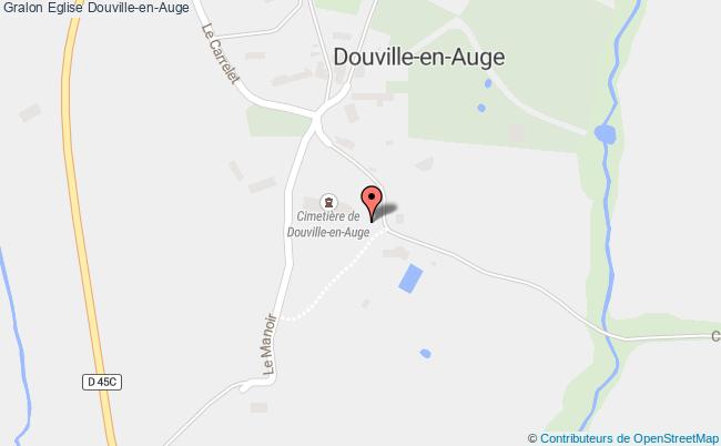 Eglise  Douville-en-auge