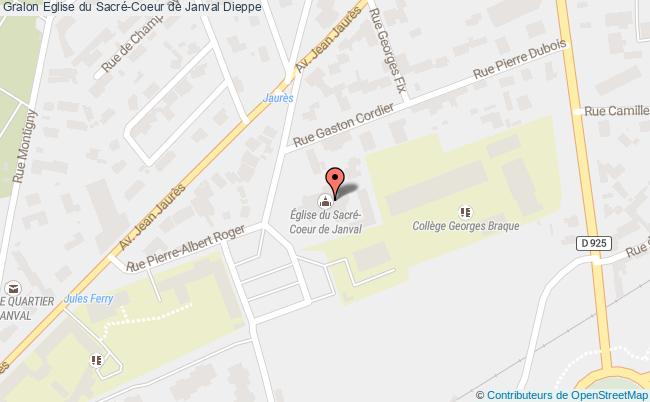 Eglise Du Sacré-coeur De Janval  Dieppe