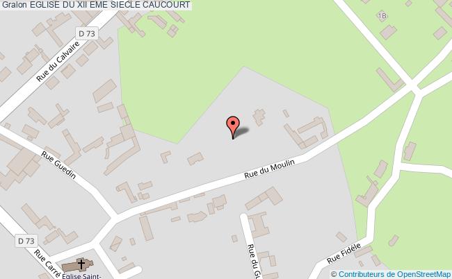 Eglise Du Xii Eme Siecle  Caucourt