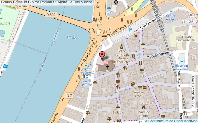 Eglise Et Cloître Roman St André Le Bas  Vienne