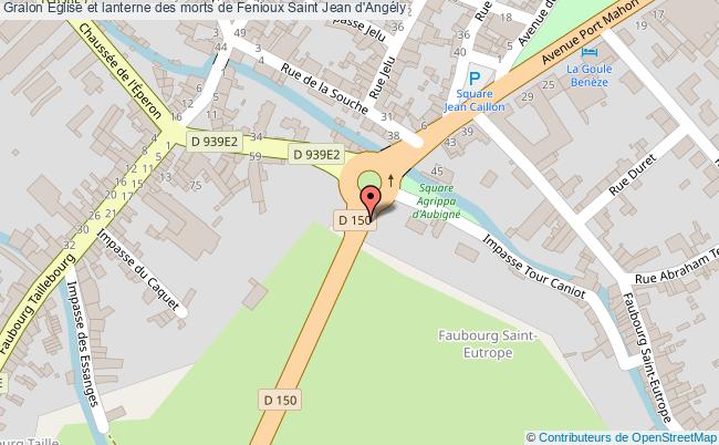 Eglise Et Lanterne Des Morts De Fenioux  Saint-jean-d'angély