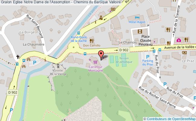 Eglise Notre Dame De L'assomption - Chemins Du Baroque  Valloire