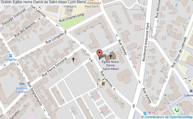 Eglise Notre Dame De Saint Alban  Lyon