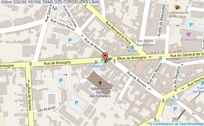 Eglise Notre Dame Des Cordeliers  Laval