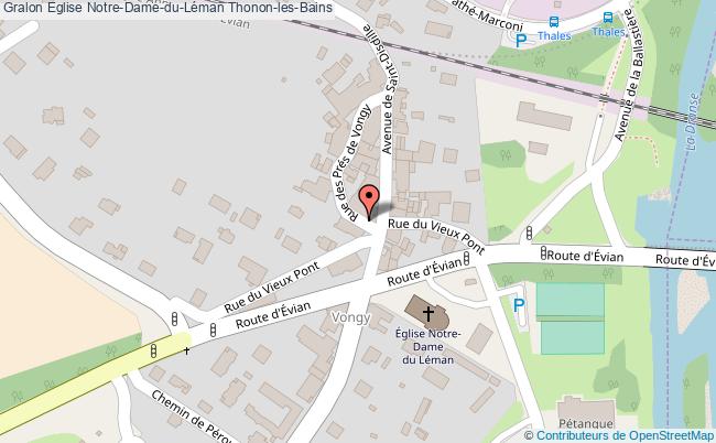 Eglise Notre-dame-du-léman  Thonon-les-bains