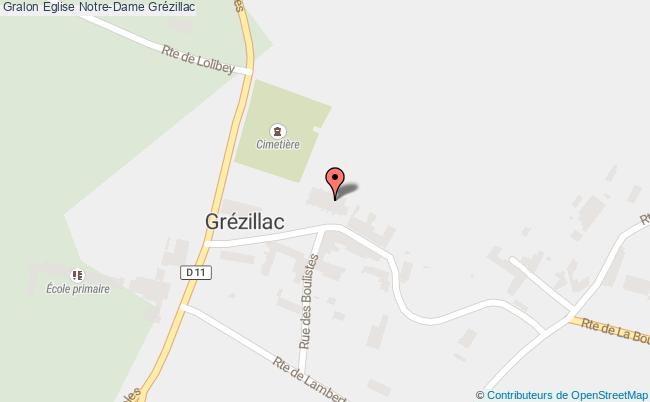 Eglise Notre-dame  Grézillac