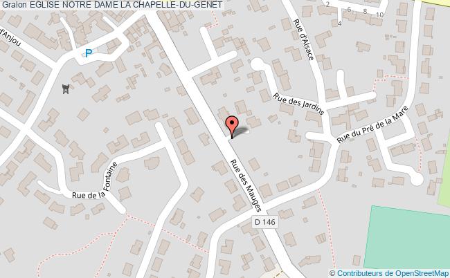 Eglise Notre Dame  La Chapelle-du-genêt