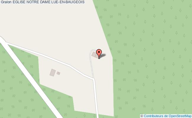 Eglise Notre Dame  Lué-en-baugeois