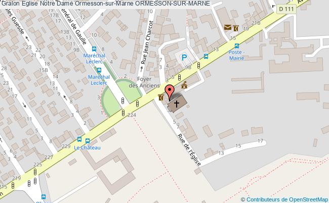 Eglise Notre Dame Ormesson-sur-marne 