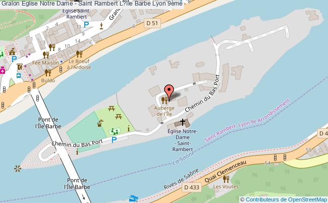 Eglise Notre Dame - Saint Rambert L?ile Barbe  Lyon