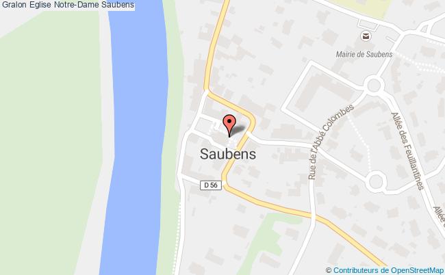 Eglise Notre-dame  Saubens