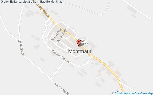 Eglise Paroissiale Saint-baudile  Montmaur
