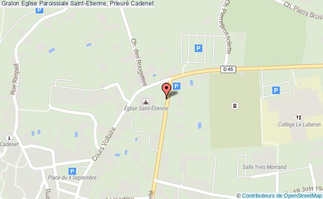 Eglise Paroissiale Saint-etienne, Prieuré  Cadenet