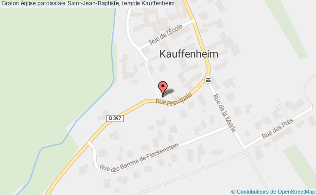 église Paroissiale Saint-jean-baptiste, Temple  Kauffenheim