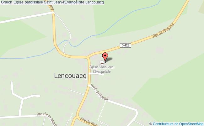 Eglise Paroissiale Saint Jean-l'evangéliste  Lencouacq