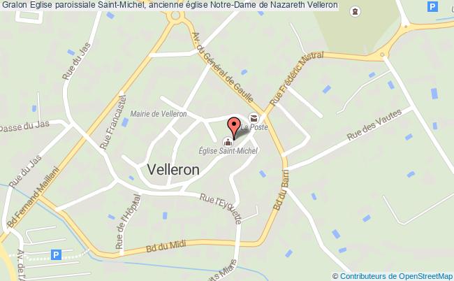 Eglise Paroissiale Saint-michel, Ancienne église Notre-dame De Nazareth  Velleron