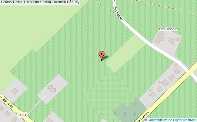 Eglise Paroissiale Saint-saturnin  Béguey