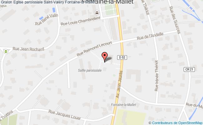 Eglise Paroissiale Saint-valéry  Fontaine-la-mallet