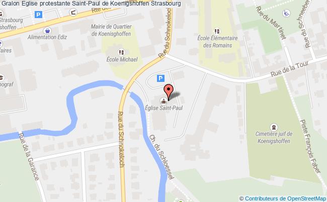 Eglise Protestante Saint-paul De Koenigshoffen  Strasbourg