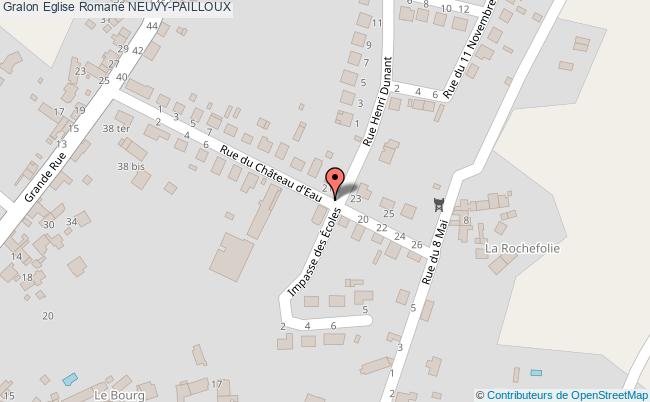 Eglise Romane  Neuvy-pailloux