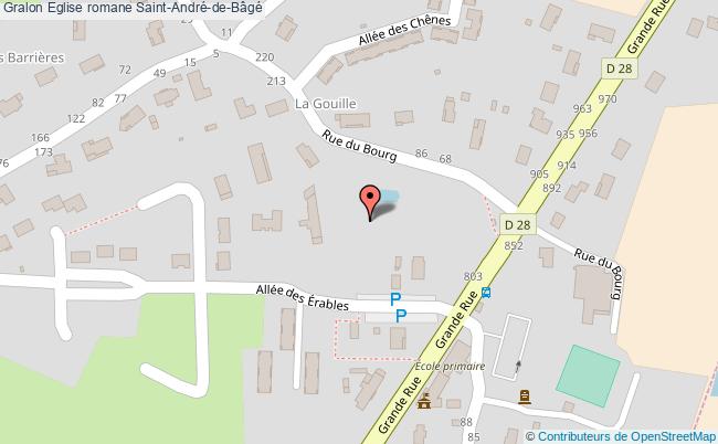 Eglise Romane  Saint-andré-de-bâgé