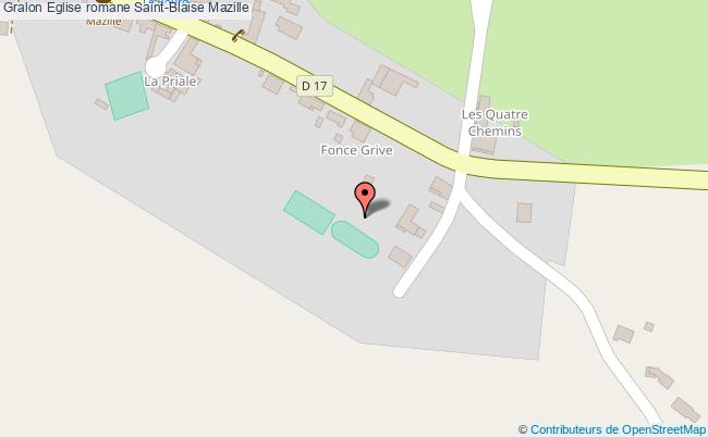 Eglise Romane Saint-blaise  Mazille