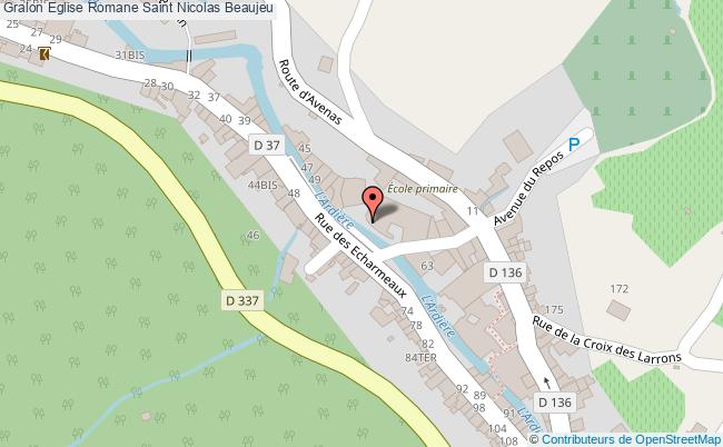 Eglise Romane Saint Nicolas  Beaujeu