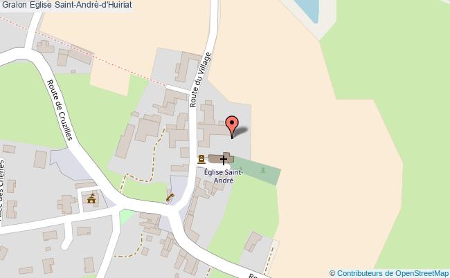 Eglise  Saint-andré-d'huiriat