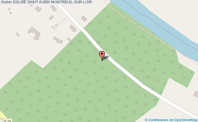 Eglise Saint Aubin  Montreuil-sur-loir