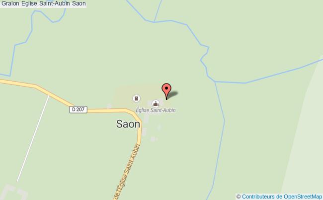 Eglise Saint-aubin  Saon