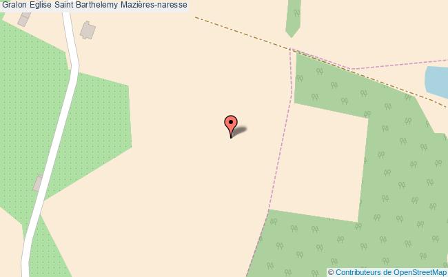 Eglise Saint Barthelemy  Mazières-naresse