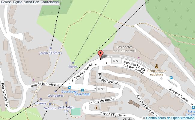 Eglise Saint Bon  Courchevel