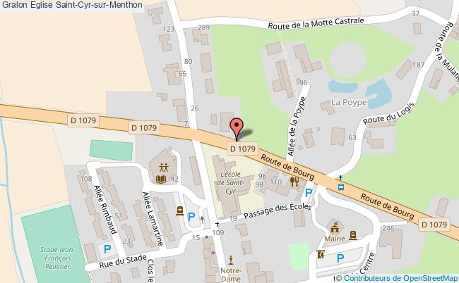 Eglise  Saint-cyr-sur-menthon