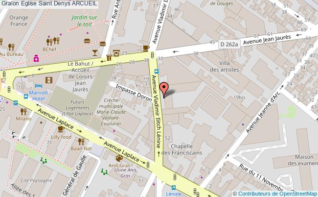 Eglise Saint Denys  Arcueil