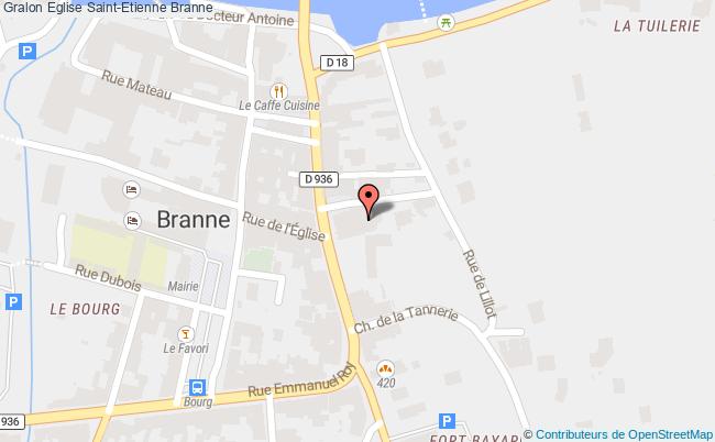 Eglise Saint-etienne  Branne