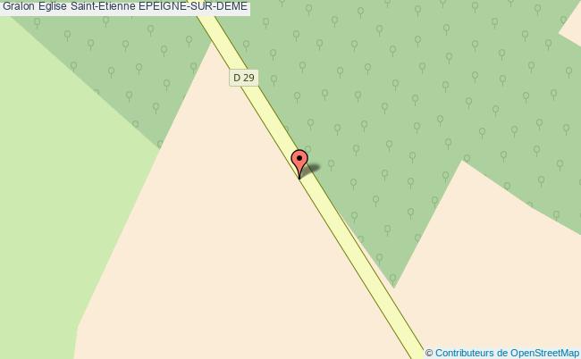 Eglise Saint-etienne  Epeigné-sur-dême