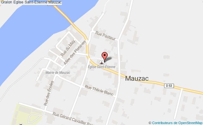 Eglise Saint-etienne  Mauzac