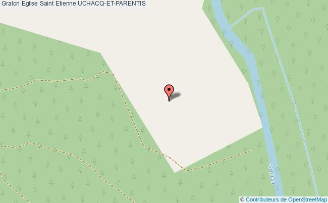 Eglise Saint Etienne  Uchacq-et-parentis