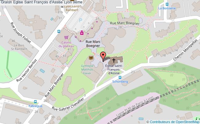 Eglise Saint François D'assise  Lyon