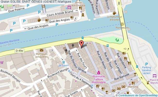 Eglise Saint GeniÈs (genest)  Martigues