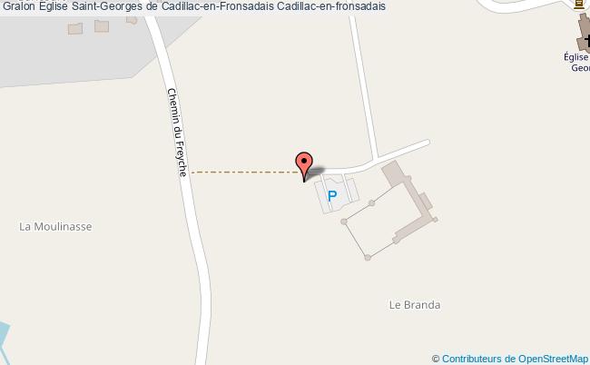 Eglise Saint-georges De Cadillac-en-fronsadais 