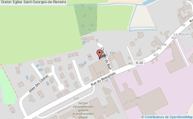 Eglise  Saint-georges-de-reneins