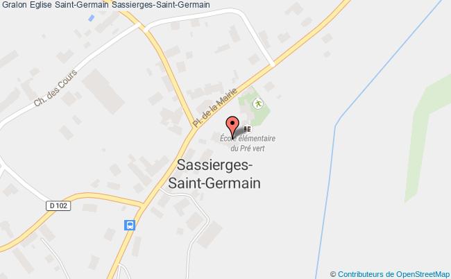 Eglise Saint-germain  Sassierges-saint-germain