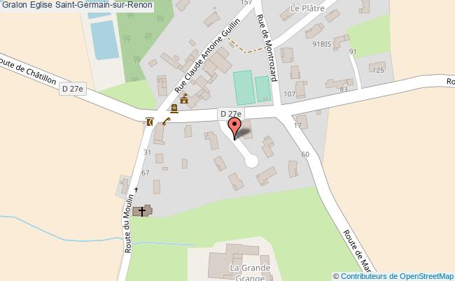 Eglise  Saint-germain-sur-renon