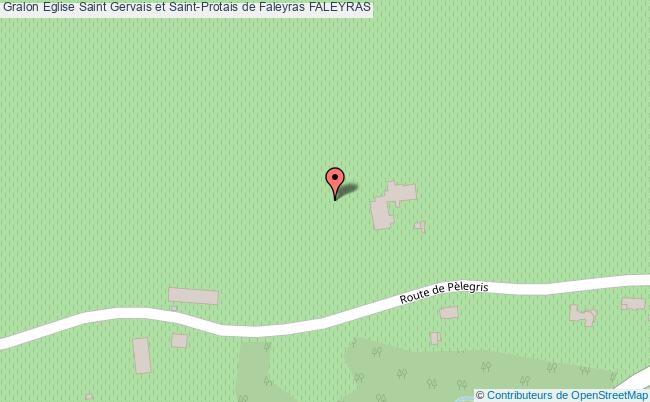 Eglise Saint Gervais Et Saint-protais De Faleyras 