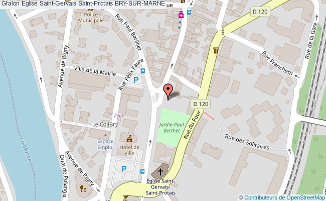 Eglise Saint-gervais Saint-protais  Bry-sur-marne