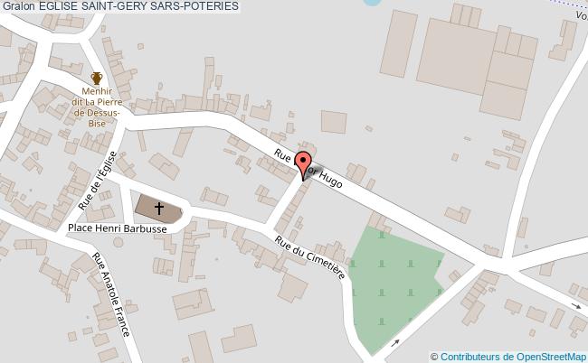 Eglise Saint-gery  Sars-poteries