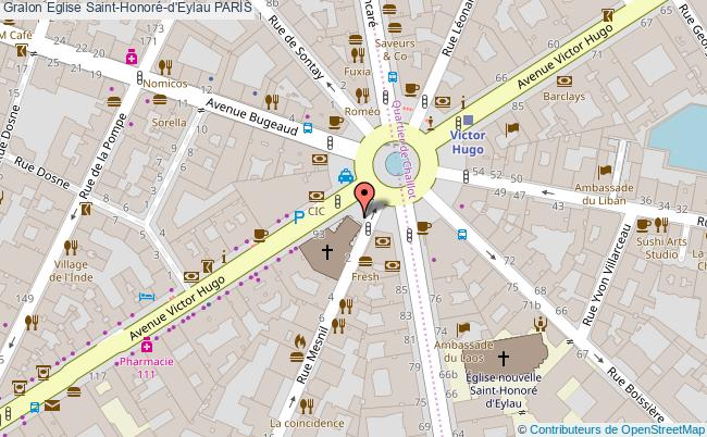 Eglise Saint-honoré-d'eylau  Paris