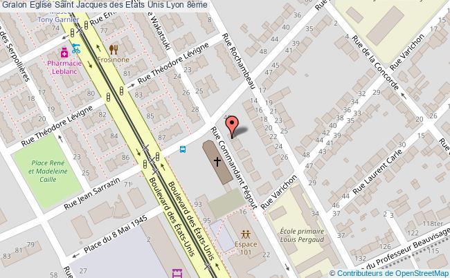 Eglise Saint Jacques Des Etats Unis  Lyon