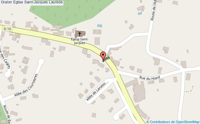 Eglise Saint-jacques  Laurède